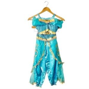 Jeanie Kid Girls Two Piece Costume Small (130)